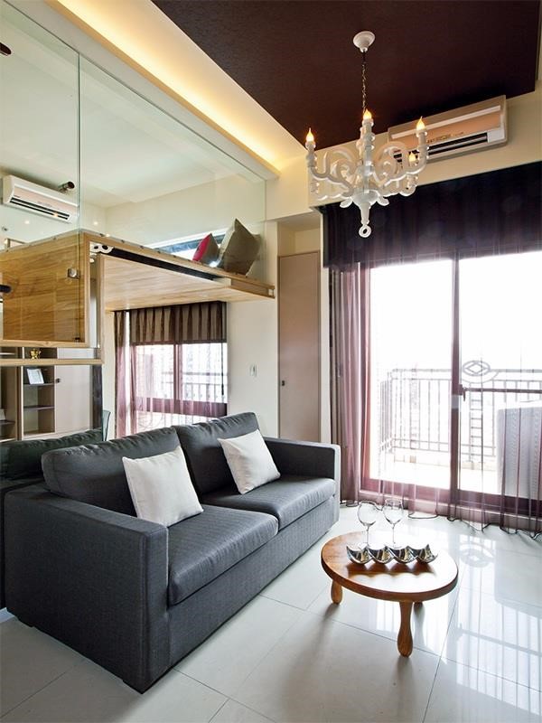 裝潢夾層屋的木作費用會比一般房型高，如果預算不足，基礎工程必須要先完成。圖片提供_齊禾設計